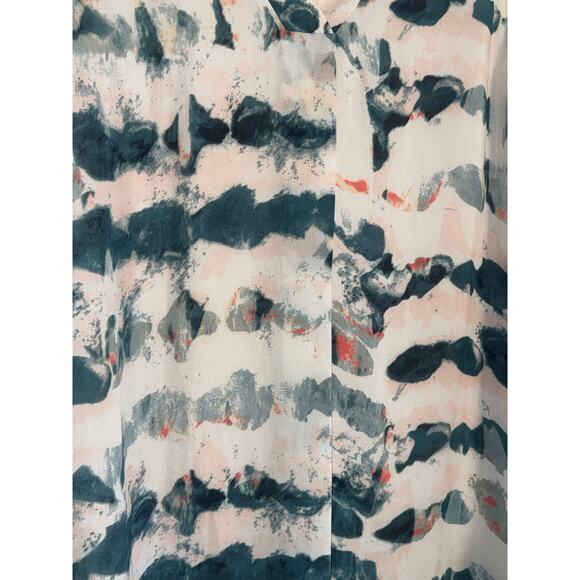 CAbi Gelato Watercolor Tunic Blouse Size XS Style 5035 Sleeveless Top - Picture 2 of 7